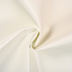Ткань Дерматин (Кожзам) для мебели, цвет Белый (на отрез)  в Грозном