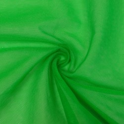 Фатин (мягкий), цвет Светло-зеленый (на отрез)  в Грозном