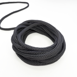 Шнур для одежды d-4.5мм, цвет Серый (на отрез)  в Грозном