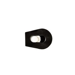 Зажим для шнура 4 мм KL цвет Чёрный + Белый (поштучно)  в Грозном