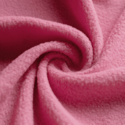 Флис Односторонний 130 гр/м2, цвет Розовый (на отрез)  в Грозном
