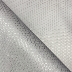 Ткань Оксфорд 300D PU Рип-Стоп СОТЫ, цвет Светло-Серый (на отрез)  в Грозном