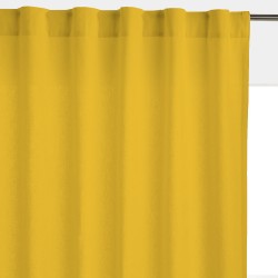 Штора уличная на Трубной ленте (В-220*Ш-145) Желтая, (ткань Оксфорд 600)  в Грозном