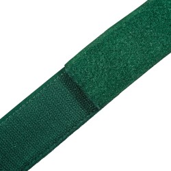 Контактная лента 40мм (38мм) цвет Зелёный (велькро-липучка, на отрез)  в Грозном