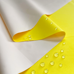 Водонепроницаемая Дышащая Мембранная ткань PU 10'000, цвет Жёлтый (на отрез)  в Грозном